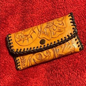 Handcrafted Tan Leather Wallet